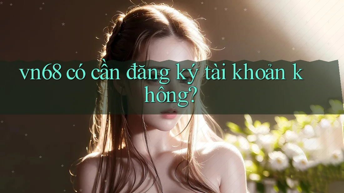 vn68 có cần đăng ký tài khoản không? vn68 có cần đăng ký tài khoản không?