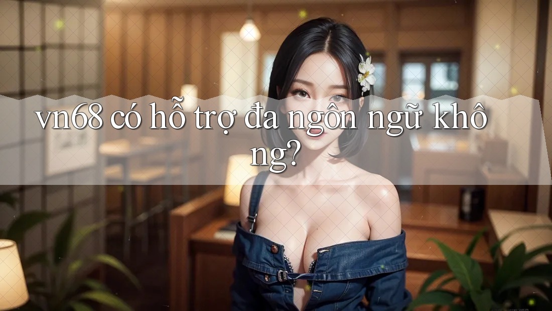 vn68 có hỗ trợ đa ngôn ngữ không? vn68 có hỗ trợ đa ngôn ngữ không?