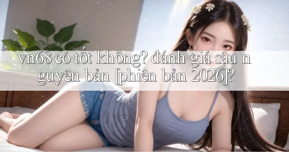 vn68 có tốt không đánh giá sâu nguyên bản [phiên bản 2026]