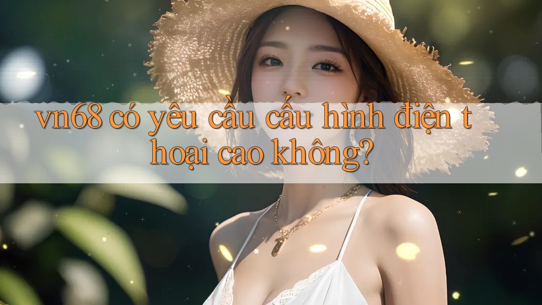 vn68 có yêu cầu cấu hình điện thoại cao không?