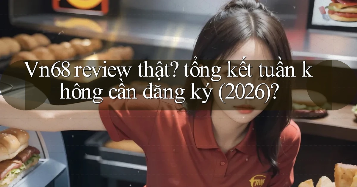 Vn68 review thật tổng kết tuần không cần đăng ký (2026)