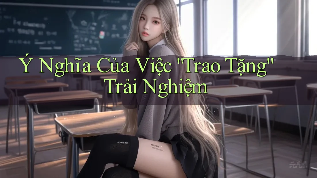 Ý Nghĩa Của Việc “Trao Tặng” Trải Nghiệm